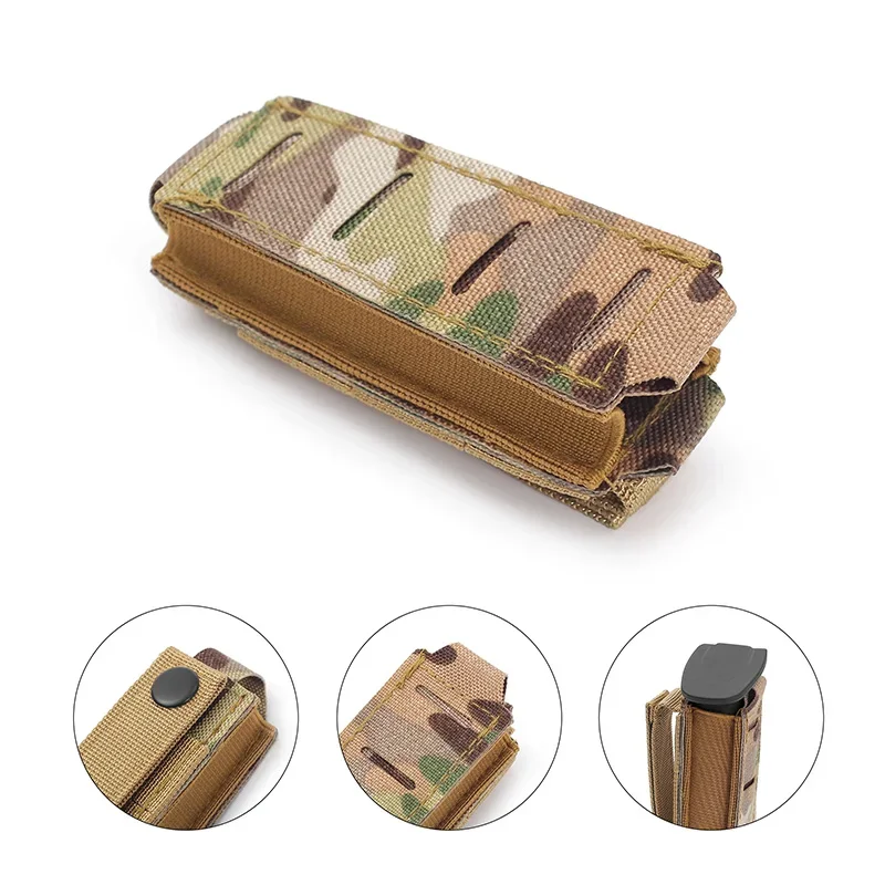 Molle 9mm Magazine Pouch Singl - Edc Carry Knife ulasan dan harga