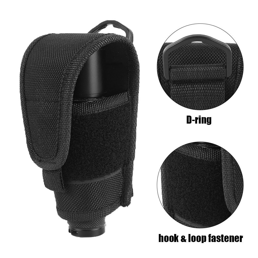 Tactical Flashlight Pouch Hols - Edc Carry Kit ulasan dan harga